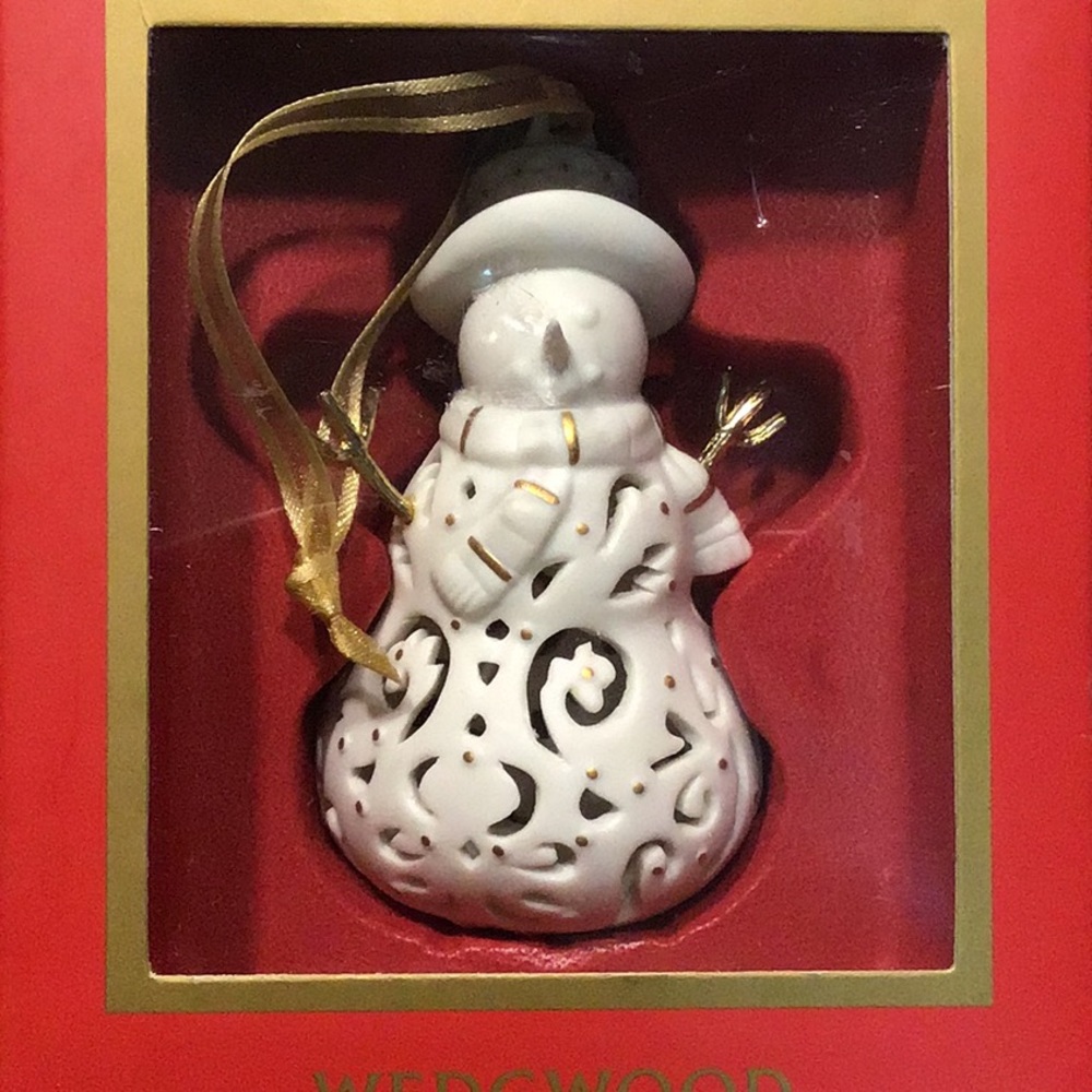 Wedgwood Snowman ⛄️ Ornament New Original Box